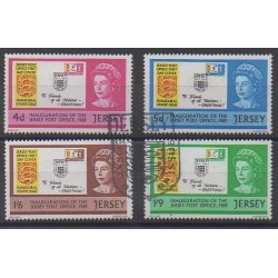 Jersey - 1969 - No 1/4 - Service postal - Oblitérés