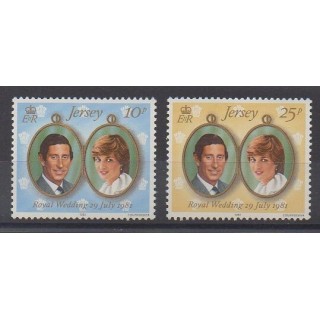 Jersey - 1981 - Nb 256/257 - Royalty