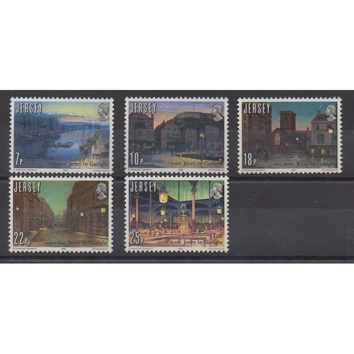 Jersey - 1981 - No 251/255 - Sites