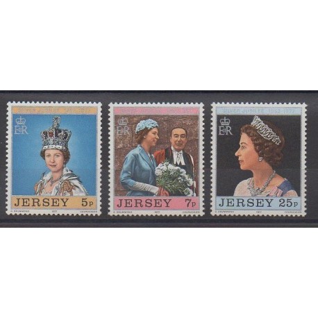 Jersey - 1977 - Nb 151/153 - Royalty