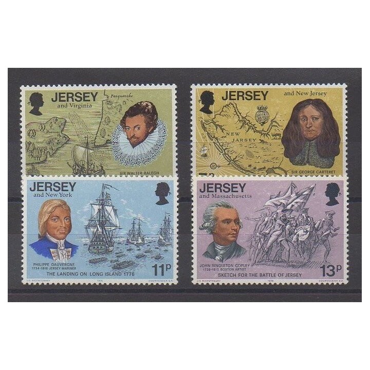 Jersey - 1976 - No 138/141 - Histoire