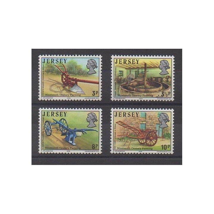 Jersey - 1975 - No 108/111 - Artisanat ou métiers