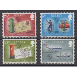 Jersey - 1974 - Nb 93/96 - Postal Service