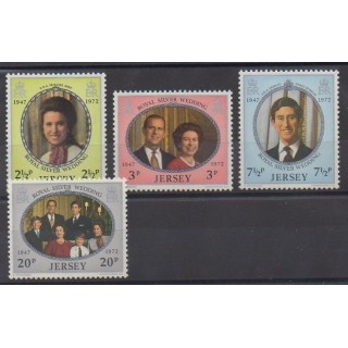 Jersey - 1972 - No 67/70 - Royauté - Principauté