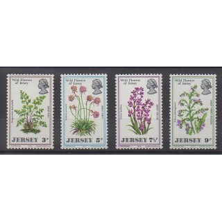 Jersey - 1972 - No 55/58 - Fleurs