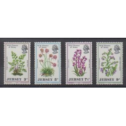 Jersey - 1972 - Nb 55/58 - Flowers