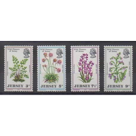 Jersey - 1972 - No 55/58 - Fleurs