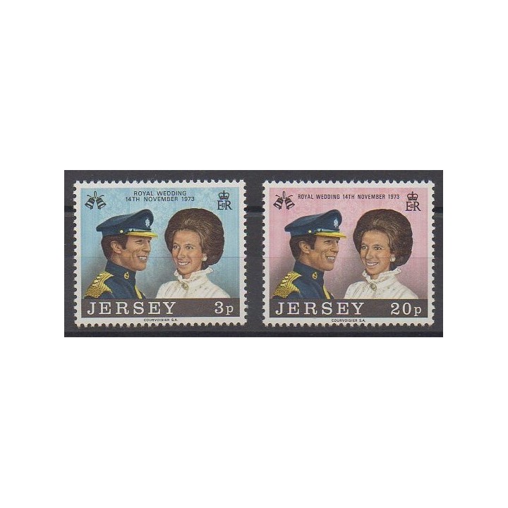 Jersey - 1973 - Nb 87/88 - Royalty
