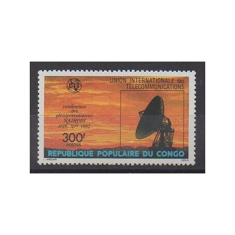 Congo (République du) - 1982 - No 672 - Télécommunications