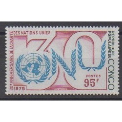 Congo (République du) - 1975 - No 408 - Nations unies