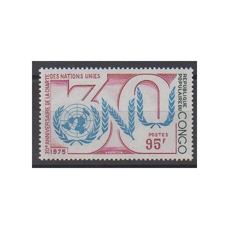 Congo (Republic of) - 1975 - Nb 408 - United Nations