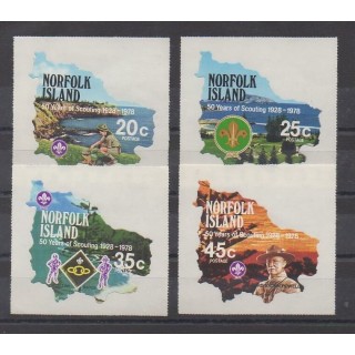 Norfolk - 1978 - Nb 210/213 - Scouts