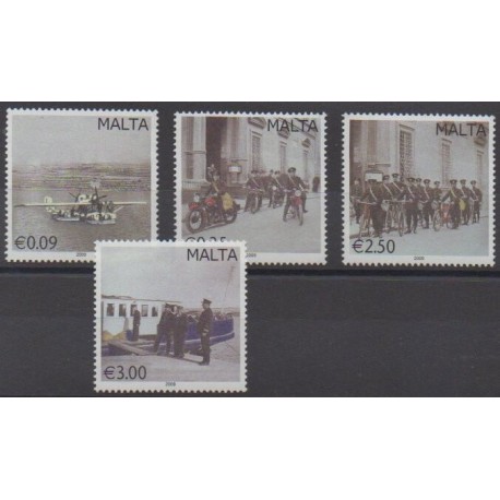 Malte - 2009 - No 1536/1539 - Service postal