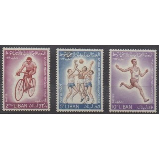 Buy this set of stamps of Lebanon of the year 1963 (Nb 228/230).