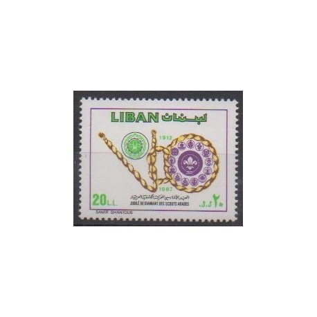 Liban - 1988 - No 306 - Scoutisme