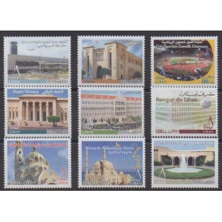 Buy this set of stamps of Lebanon of the year 2005 (Nb 405/413).