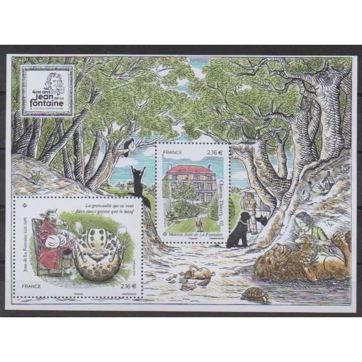 Buy this set of stamps of France of the year 2021 (Nb 5509/5510).