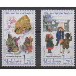 Moldova - 2013 - Nb 723/724 - Literature - Childhood
