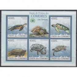 Comoros - 2009 - Nb 1641/1645 - Turtles