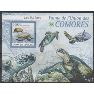 Acheter ce bloc-feuillet des Comores de l'année 2009 (No BF195).