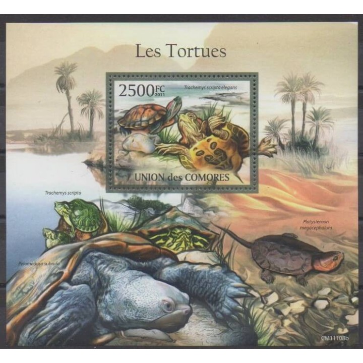 Buy this souvenir sheet  of Comoros of the year 2011 (Nb BF300).