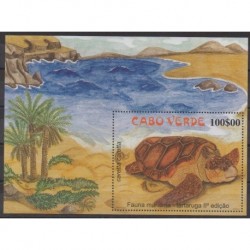 Cape Verde - 2002 - Nb BF32 - Turtles
