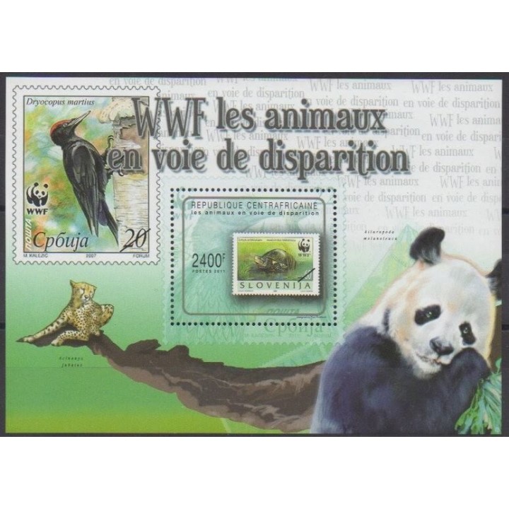 Buy this souvenir sheet  of Central African Republic of the year 2011 (Nb BF239).