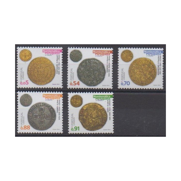 Acheter cette série de timbres du Portugal de l'année 2021 (No 4714/4718).