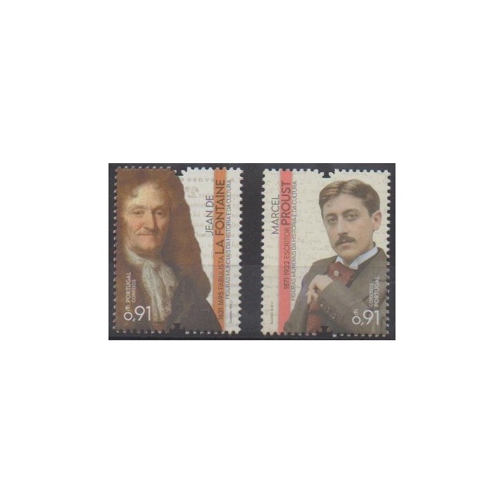 Buy this set of stamps of Portugal of the year 2021 (Nb 4767/4768).