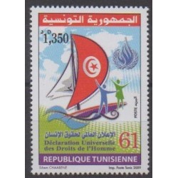 Tunisie - 2009 - No 1646 - Droits de l'Homme
