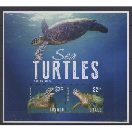 Tuvalu - 2014 - No BF216 - Tortues
