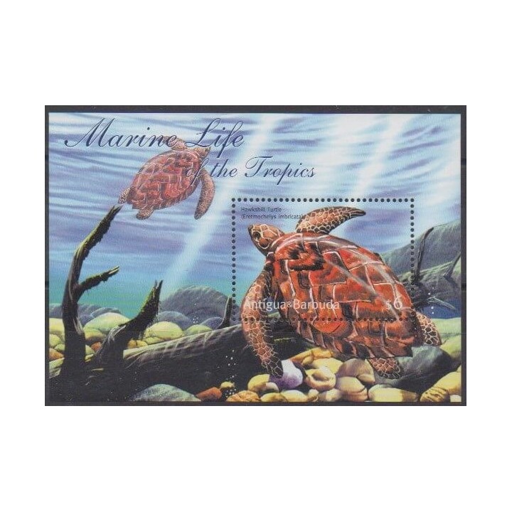 Buy this souvenir sheet  of Antigua and Barbuda of the year 2001 (Nb BF488).
