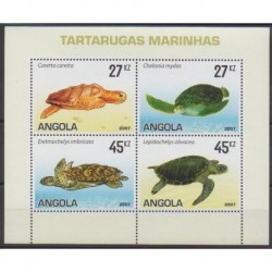 Angola - 2007 - Nb 1629/1632 - Turtles