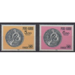 Pérou - 1970 - No PA257/PA258 - Enfance