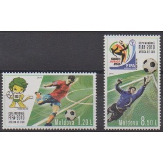 Acheter cette série de timbres de Moldavie de l'année 2010 (No 618/619).