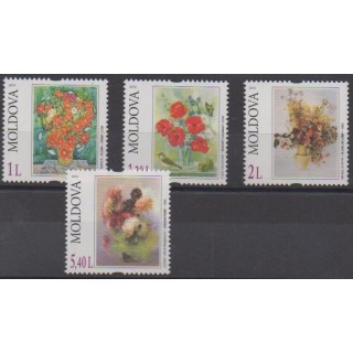 Acheter cette série de timbres de Moldavie de l'année 2010 (No 621/624).