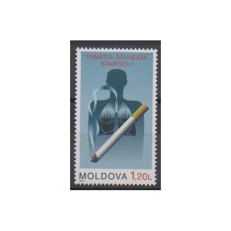 Moldova - 2011 - Nb 663 - Health or Red cross