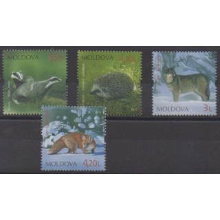 Buy this set of stamps of Moldova of the year 2011 (Nb 659/662).