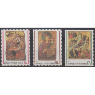 Buy this set of stamps of Cyprus of the year 1990 (Nb 763/765).