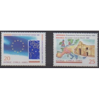 Buy this set of stamps of Cyprus of the year 1995 (Nb 863/864).