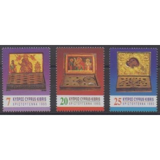 Acheter cette série de timbres de Chypre de l'année 1995 (No 872/874).