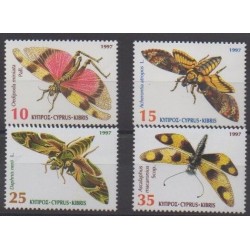 Chypre - 1997 - No 903/906 - Insectes