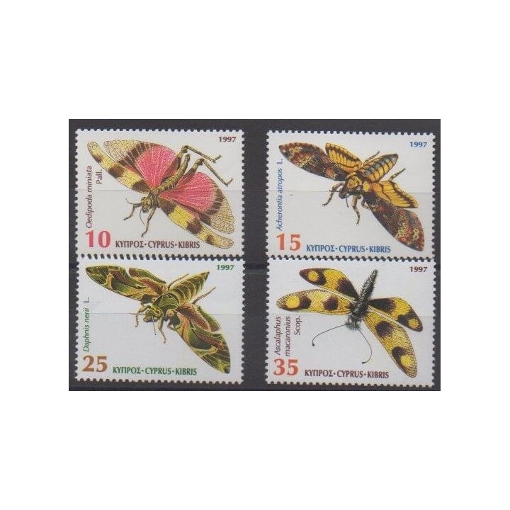 Buy this set of stamps of Cyprus of the year 1997 (Nb 903/906).