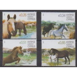 Cyprus - 2012 - Nb 1236/1239 - Horses