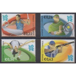 Acheter cette série de timbres de Chypre de l'année 2012 (No 1240/1243).