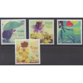 Acheter cette série de timbres de Chypre de l'année 2014 (No 1281/1284).