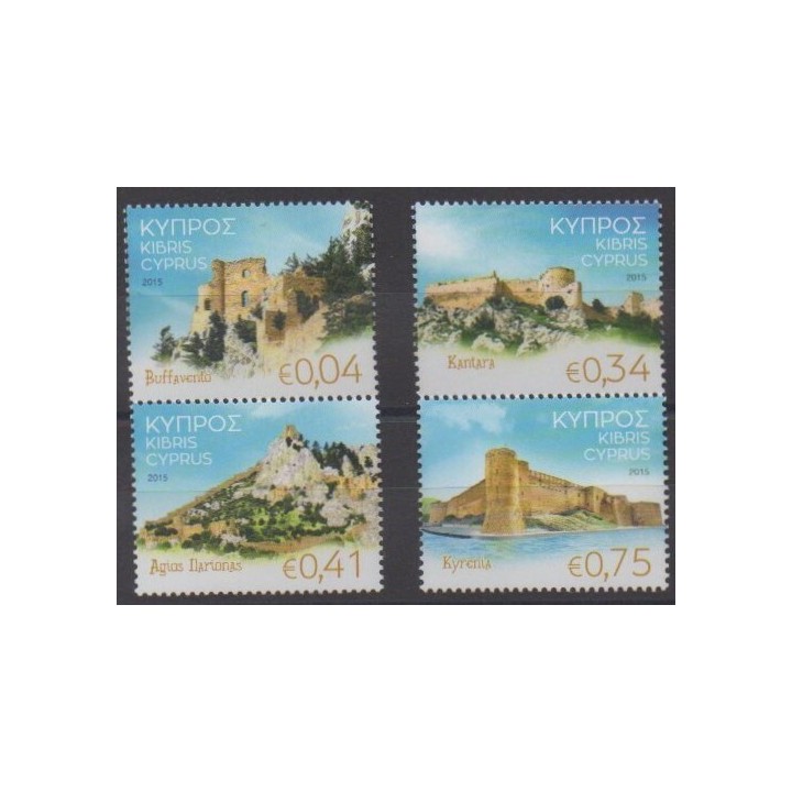 Buy this set of stamps of Cyprus of the year 2015 (Nb 1342/1345).