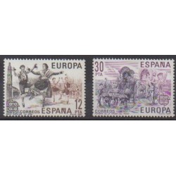 Spain - 1981 - Nb 2243/2244 - Folklore - Europa