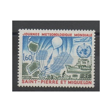 Saint-Pierre et Miquelon - 1974 - No 433 - Sciences et techniques