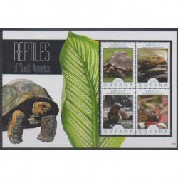 Guyana - 2012 - Nb 6206/6209 - Turtles